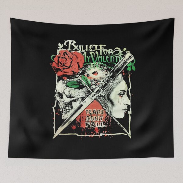 Item preview, Bullet For My Valentine Tears Don't Fall The Poison Skull Red Eyes Y2K designed and sold by nangyg011.