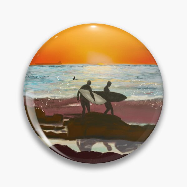 Item preview, Early morning surf Merewether Beach Australia designed and sold by Bellamaree.