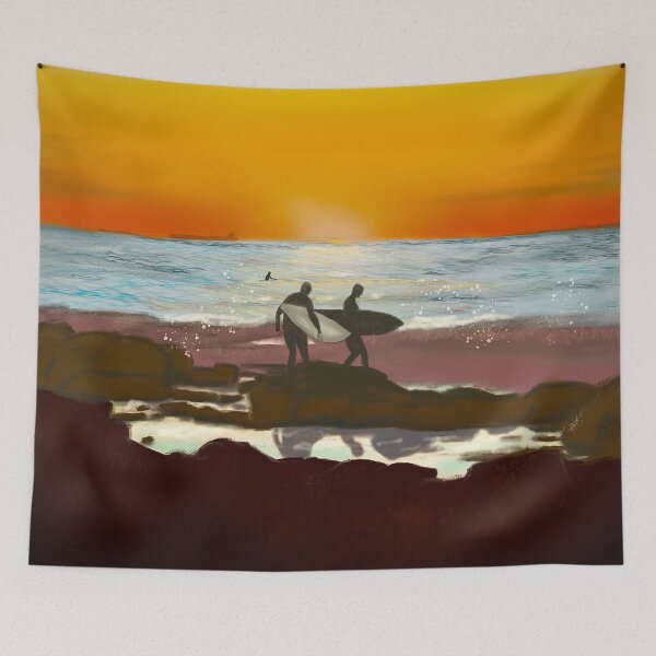 Item preview, Early morning surf Merewether Beach Australia designed and sold by Bellamaree.