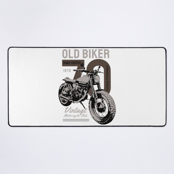 Item preview, Old Biker Vintage Motorcycle Club Road Tested 1970 designed and sold by heedooppod.