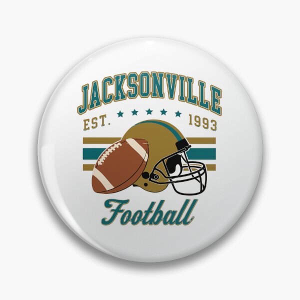 Item preview, Retro Jacksonville Football Helmet EST 1993 designed and sold by RichardPa71968.