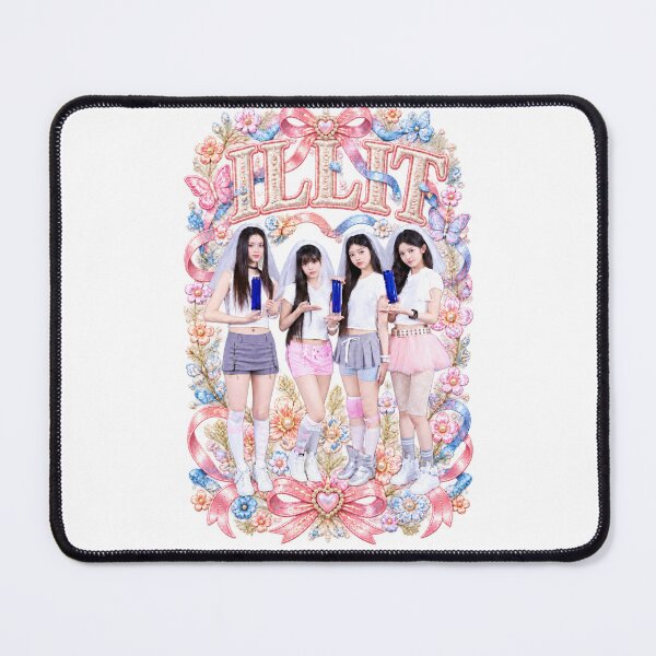 Item preview, ILLIT Pink Coquette Stage Design | Cute Ribbon Visual designed and sold by Valereekmerch.