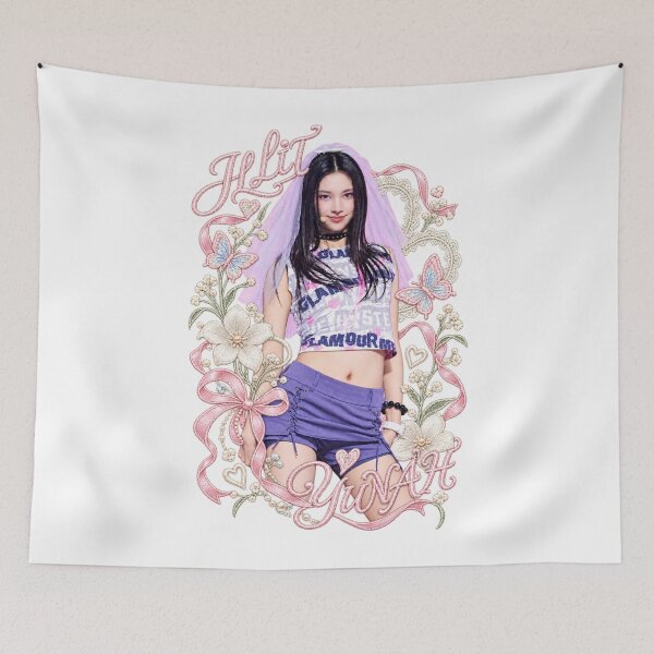 Item preview, Yunah ILLIT Coquette Stage Graphic | Cute Ribbon Concept designed and sold by Valereekmerch.