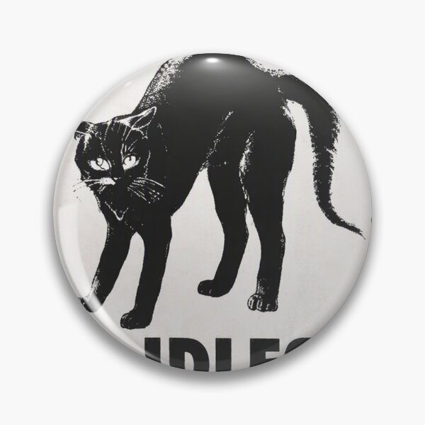 Item preview, IDLESS Blacks Cát Punk Rock Band  designed and sold by NolanhartArts.