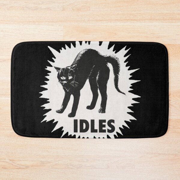 Item preview, IDLESS Blacks Cát Punk Rock Band  designed and sold by NolanhartArts.