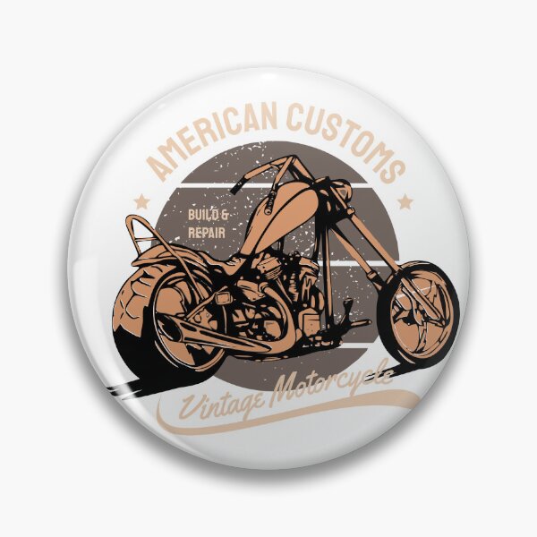 Item preview, American Customs Vintage Motorcycle Chopper Build And Repair designed and sold by heedooppod.