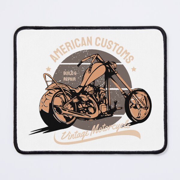 Item preview, American Customs Vintage Motorcycle Chopper Build And Repair designed and sold by heedooppod.