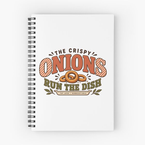 Item preview, THE CRISPY ONIONS RUN THE DISH, Thanksgiving Food Tee designed and sold by PhylonBoxx.
