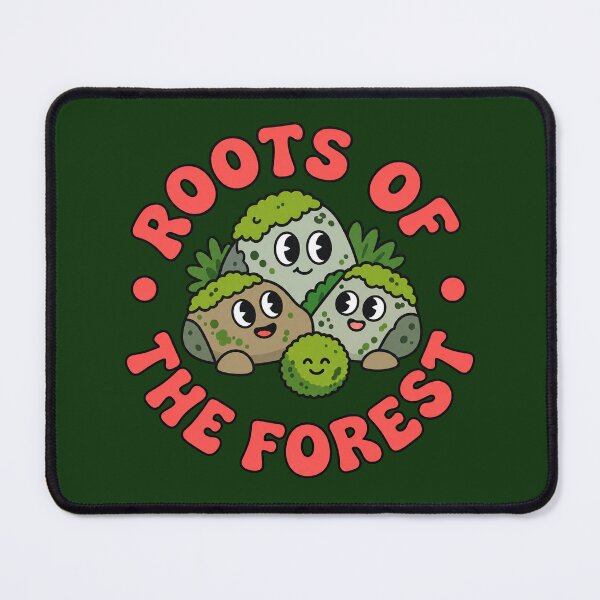 Item preview, Cute Moss Ball Family Roots Of The Forest designed and sold by SayMaria.