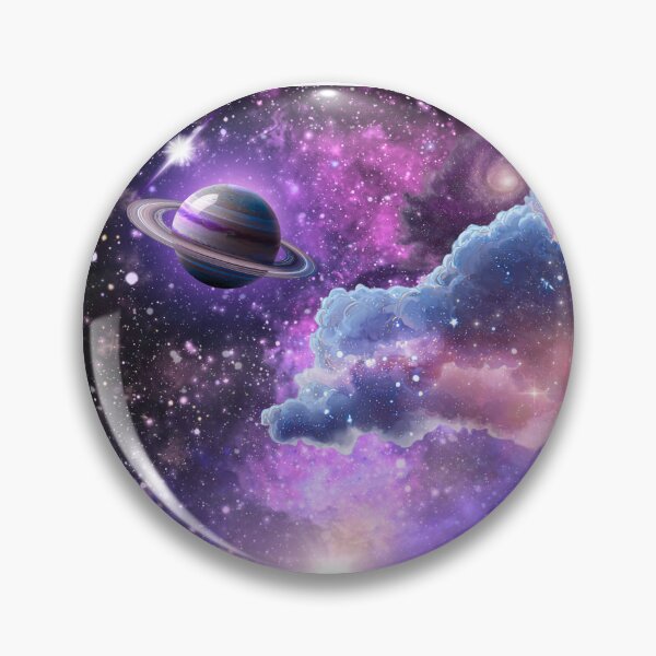 Item preview, Dreamy Galaxy Clouds & Planets designed and sold by EniShiju.