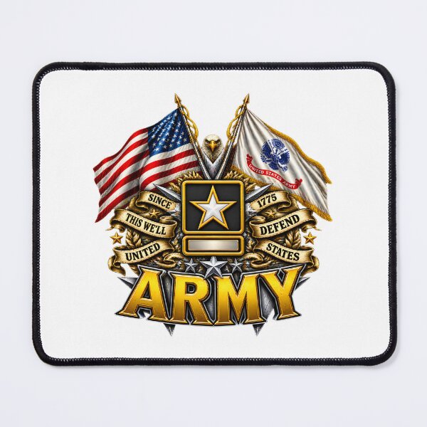 Item preview, Us Army Double Flag Pride Patriotism | Best Gift designed and sold by Jack Millikin.