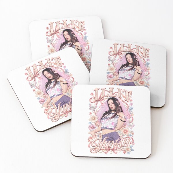 Artikelvorschau, Yunah ILLIT Coquette Lace Visual | Niedliche Bühnenästhetik entworfen und verkauft von Valereekmerch.