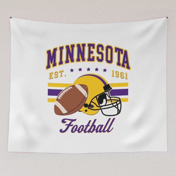Item preview, Minnesota Football Est 1961 Retro Helmet  designed and sold by RichardPa71968.
