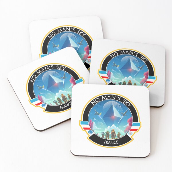 Item preview, No Man'S Sky France Logo designed and sold by PinkPeonyStores.