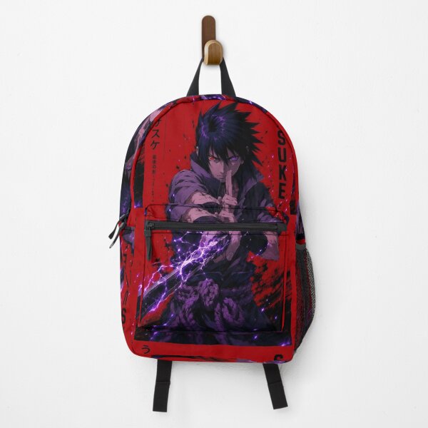Item preview, Sasuke | Dark Purple Lightning Ninja – Japanese Warrior Anime Aesthetic designed and sold by Dyan4.