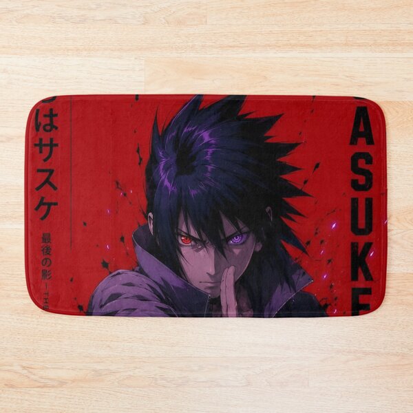Item preview, Sasuke | Dark Purple Lightning Ninja – Japanese Warrior Anime Aesthetic designed and sold by Dyan4.