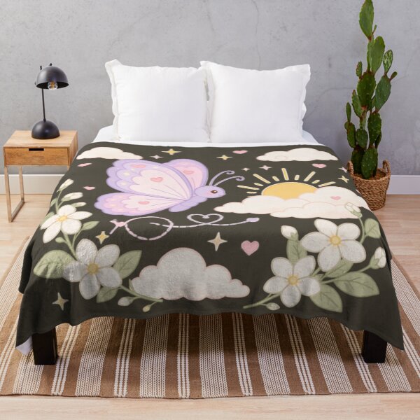 Item preview, Let Happiness Fly – Cute Thai Butterfly designed and sold by CosmicQuietStudio.