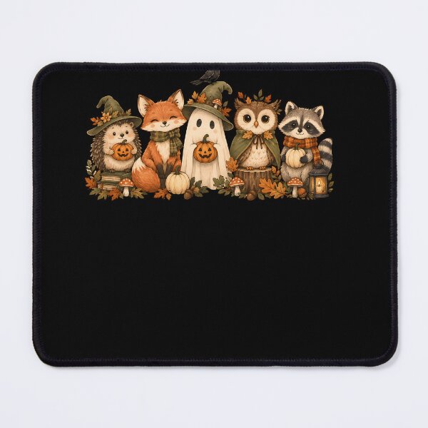 Item preview, Cute Halloween Forest Animals Autumn Fall Spooky Friends designed and sold by ArcaneArtistry.