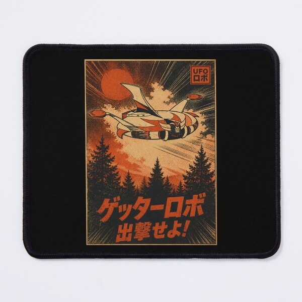 Item preview, UFO Robot – I Want To Believe Vintage Japanese Anime Poster designed and sold by zumerdiego.