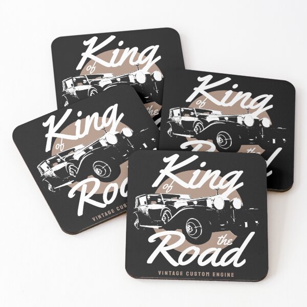 Item preview, King Of The Road Vintage Custom Engine Classic Antique Car designed and sold by heedooppod.