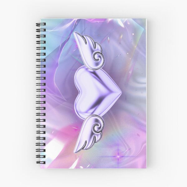 Item preview, Chrome Angel Heart Wings designed and sold by EniShiju.