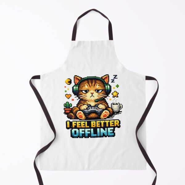 Item preview, Video Gameing Cat designed and sold by PostersPoste.