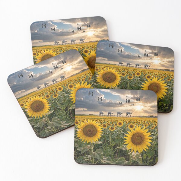 Item preview, Galactic Invasion of the Sunflower Field designed and sold by Late Theory.