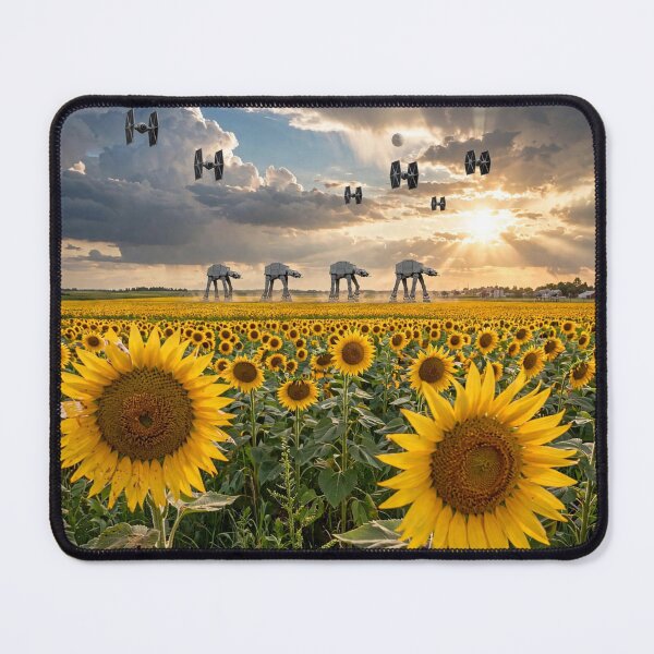 Item preview, Galactic Invasion of the Sunflower Field designed and sold by Late Theory.