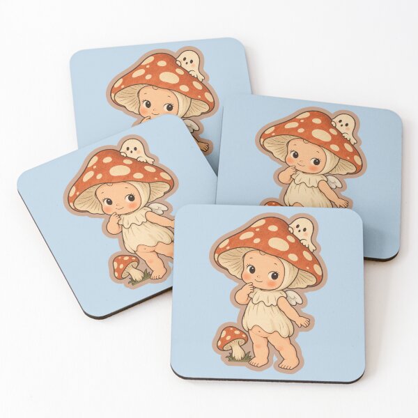 Item preview, Cottagecore Baby Mushroom  designed and sold by thepinkcoven.