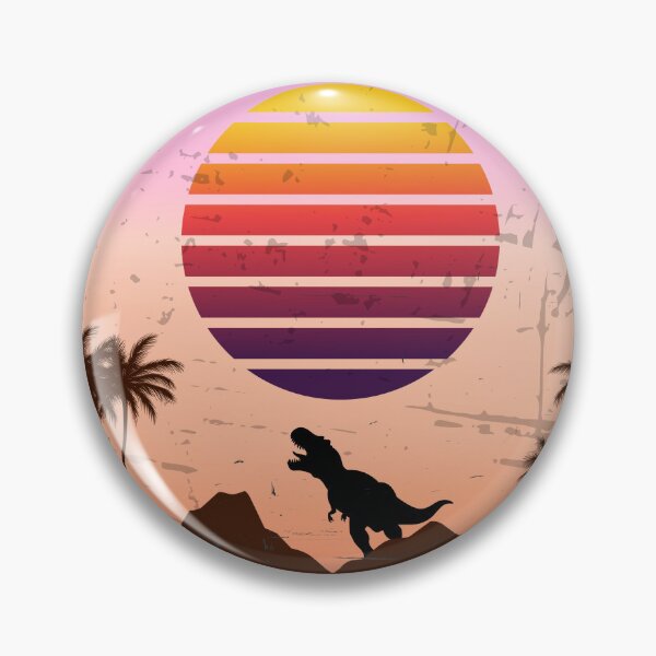 Item preview, Visit Isla Nublar Vintage Safari Poster Funny Parody designed and sold by Mircea786.
