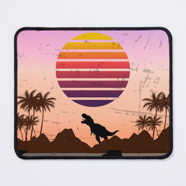 Item preview, Visit Isla Nublar Vintage Safari Poster Funny Parody designed and sold by Mircea786.