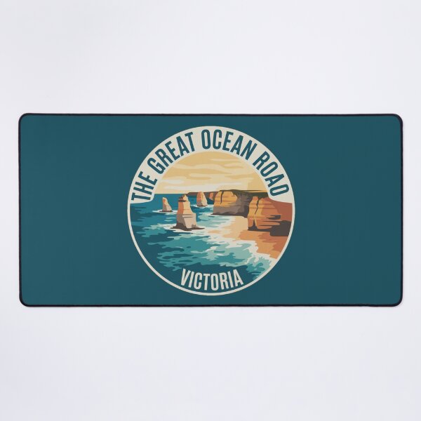 Item preview, Great Ocean Road, Victoria – Vintage Australian Travel Badge Sticker designed and sold by Random Designs.