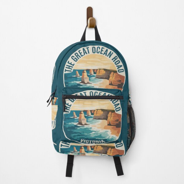 Item preview, Great Ocean Road, Victoria – Vintage Australian Travel Badge Sticker designed and sold by Random Designs.