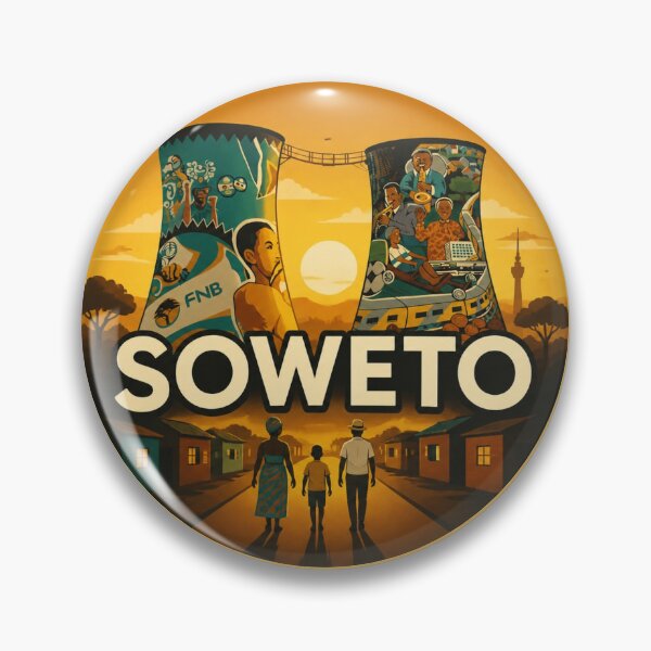 Item preview, Soweto Township Towers — Gauteng Cultural Landmark designed and sold by The Digital Compass.