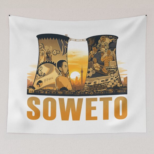 Item preview, Soweto Township Towers — Gauteng Cultural Landmark designed and sold by The Digital Compass.