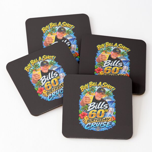 Item preview, Buy Bill a Shot 60th Birthday Cruise designed and sold by ImeldaSparks.
