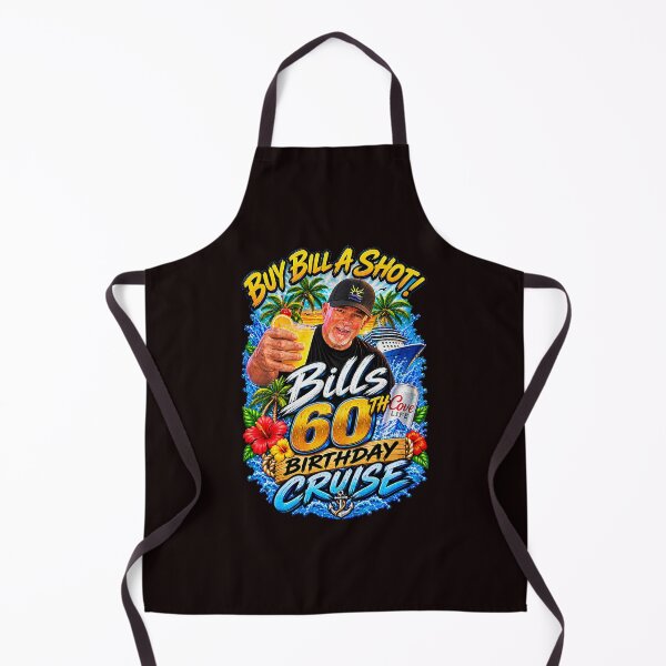 Item preview, Buy Bill a Shot 60th Birthday Cruise designed and sold by ImeldaSparks.