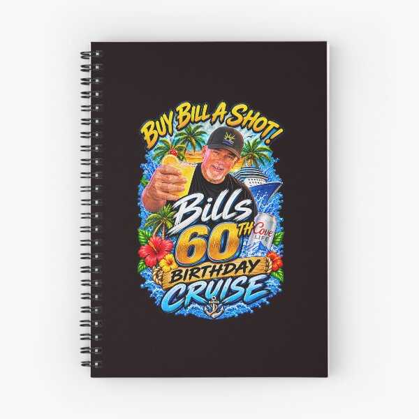 Item preview, Buy Bill a Shot 60th Birthday Cruise designed and sold by ImeldaSparks.