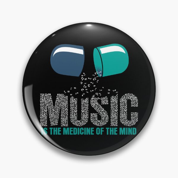 Item preview, Music Is The Medicine Of The Mind Note Capsule Pill designed and sold by heedooppod.