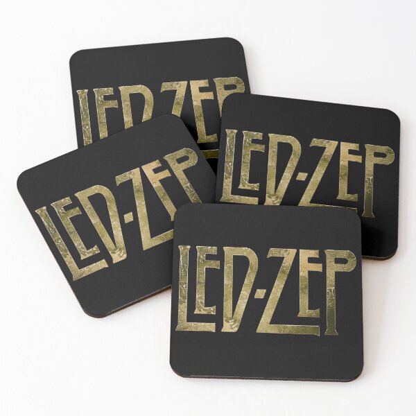 Item preview, LEDS ZEPS Rock Band Gold  designed and sold by NolanhartArts.