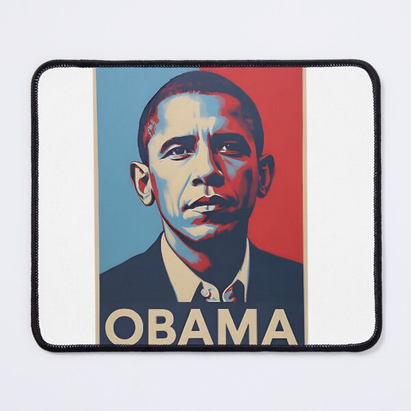Item preview, Hopeful Portrait Obama Poster | ⭐⭐⭐⭐⭐ designed and sold by Cloud-Calli.
