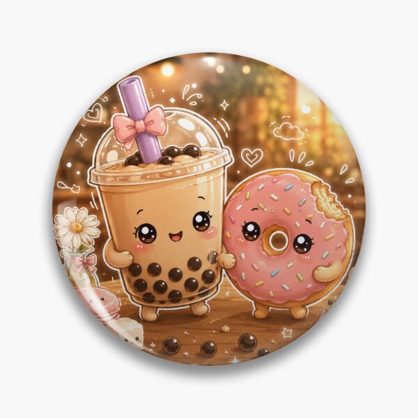 Artikelvorschau, Bubble Tea & Donut entworfen und verkauft von NSUniverse.
