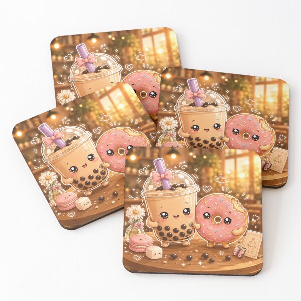 Item preview, Bubble Tea & Donut designed and sold by NSUniverse.
