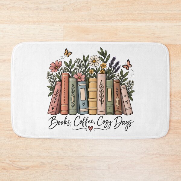 Item preview, Cozy Book Lover Floral Books Reading Aesthetic designed and sold by Butterfly  Effect.