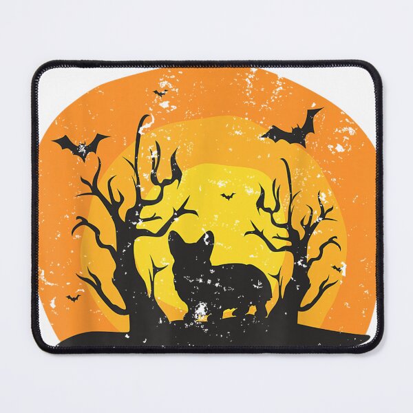 Item preview, Corgi Dog Bat Funny Halloween Costume Silhouette designed and sold by samirmalini.