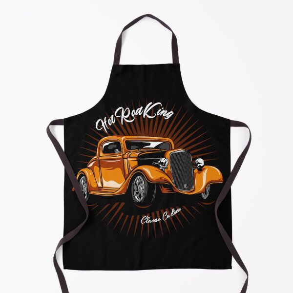Item preview, Hot Rod King Classic Custom Vintage Orange Coupe designed and sold by heedooppod.