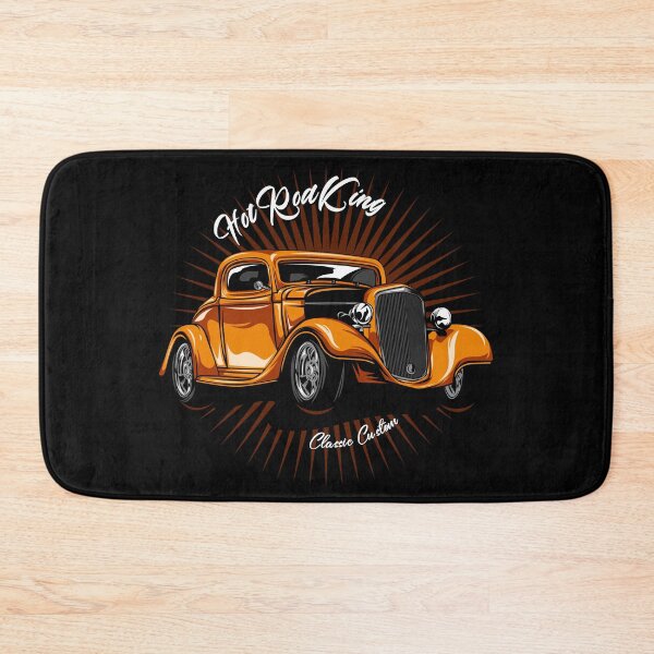 Item preview, Hot Rod King Classic Custom Vintage Orange Coupe designed and sold by heedooppod.