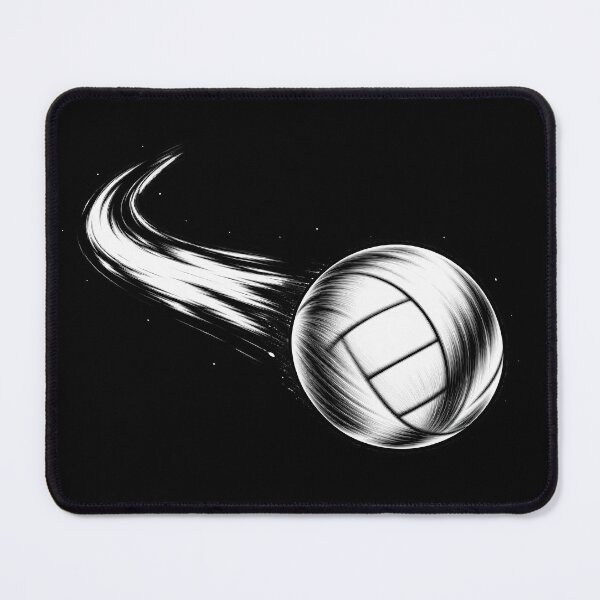 Item preview, Side Spin Volleyball Ink Art designed and sold by NorthRally.