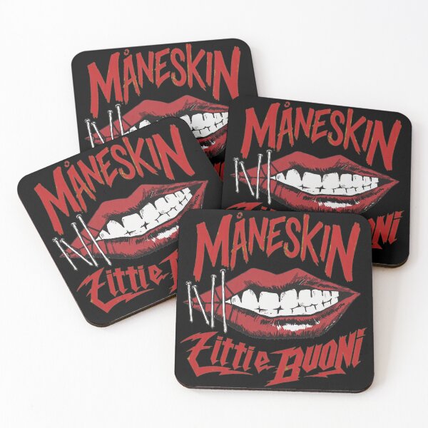 Item preview, Måneskins ZITTIS E BUONIS Lips Band  designed and sold by NolanhartArts.