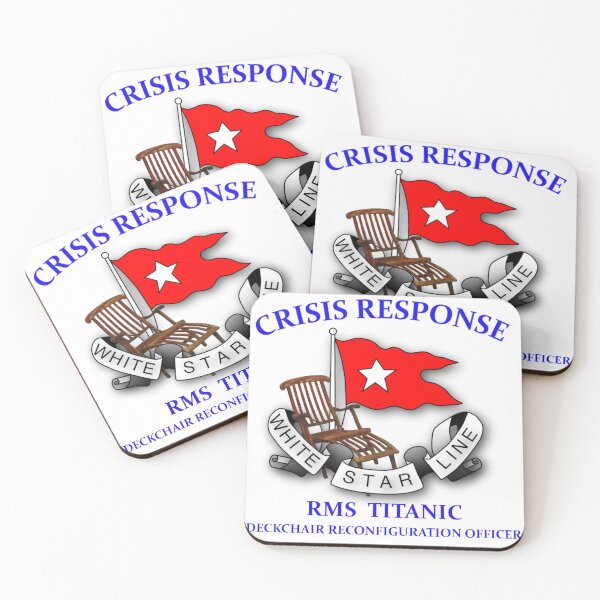 Item preview, Crisis Response - Deckchair Reconfiguration Officer designed and sold by Elwood-Scott.